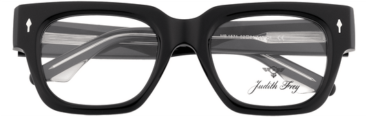 JF1571-C1-Handmade Bio-Acetate-Midnight Black - glassesbyahana.com