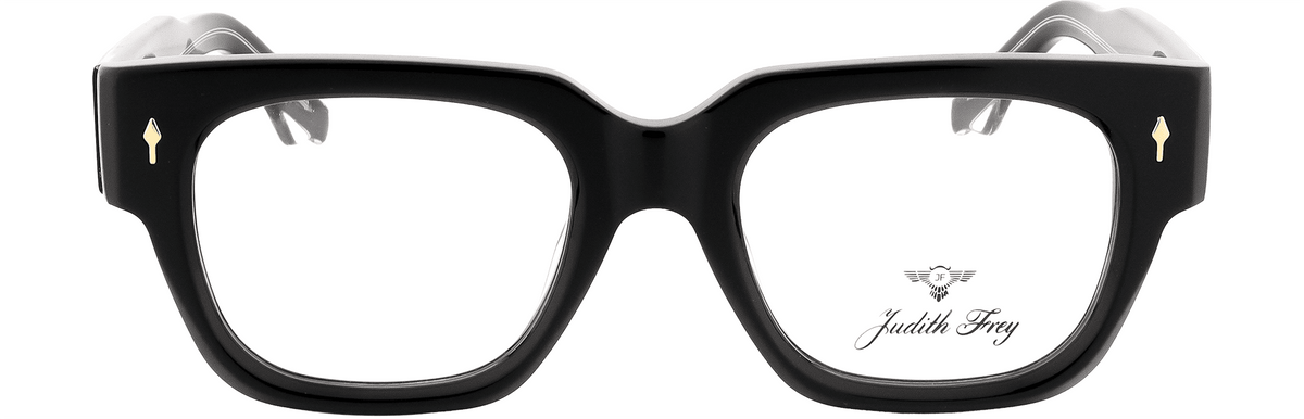JF1571-C1-Handmade Bio-Acetate-Midnight Black - glassesbyahana.com