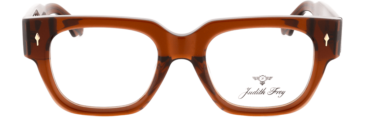 JF1571-C4-Handmade Bio-Acetate-Honey Glaze - glassesbyahana.com