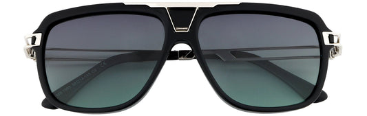 JF1595-C2-Handmade Bio Acetate-Midnight Black - glassesbyahana.com