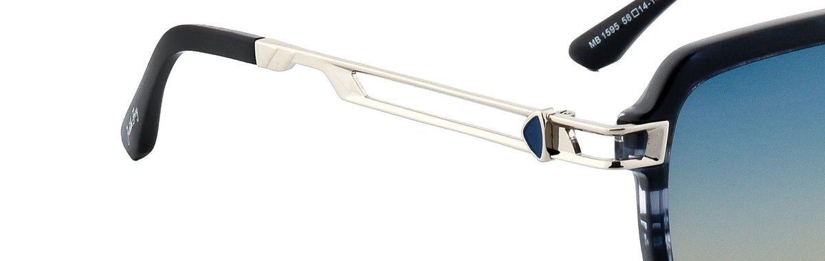 JF1595-C4-Handmade Bio Acetate-Smokey Black - glassesbyahana.com