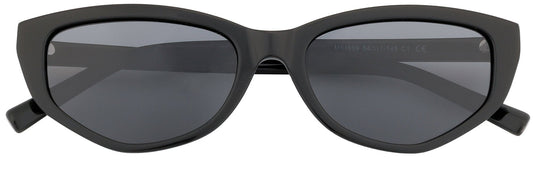 JF1659-C1-Handmade Bio Acetate-Midnight Black - glassesbyahana.com