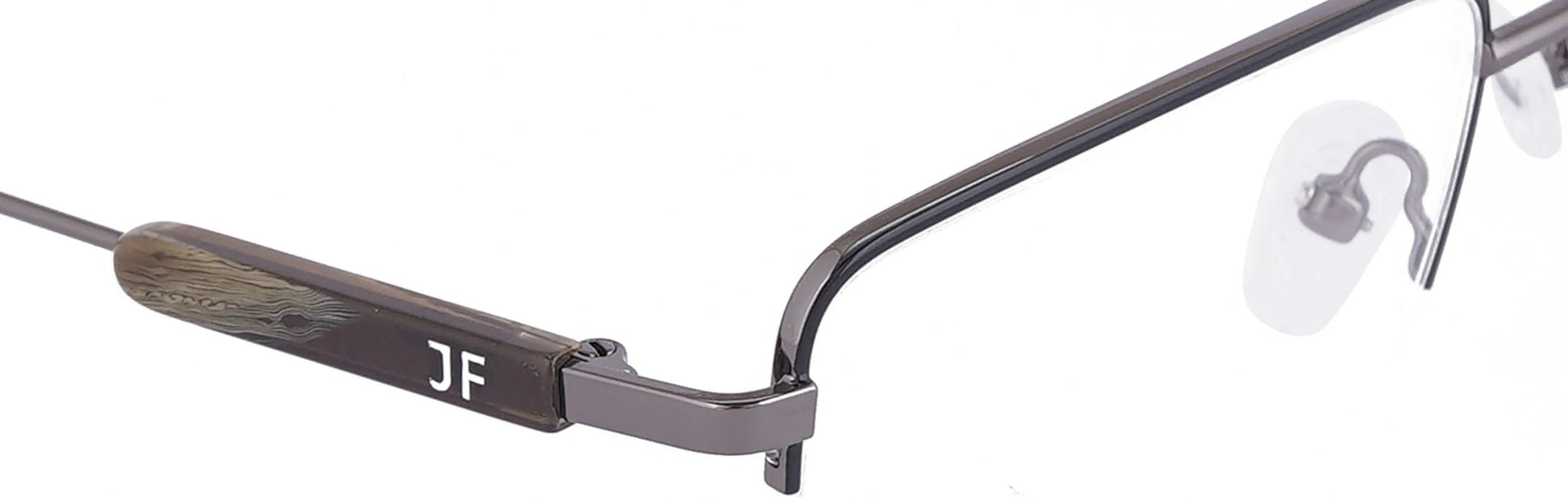 JF201 - C1 - Metal Alloy - Polished Silver - glassesbyahana.com