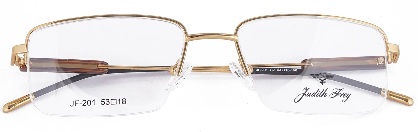 JF201 - C2 - Metal Alloy - Antique Gold - glassesbyahana.com