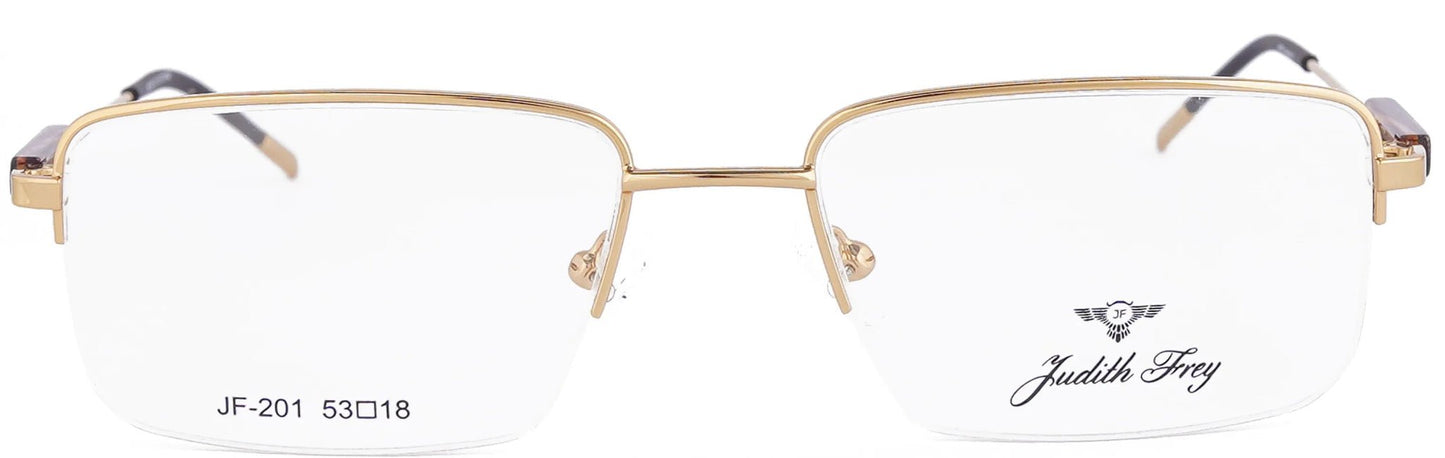 JF201 - C2 - Metal Alloy - Antique Gold - glassesbyahana.com