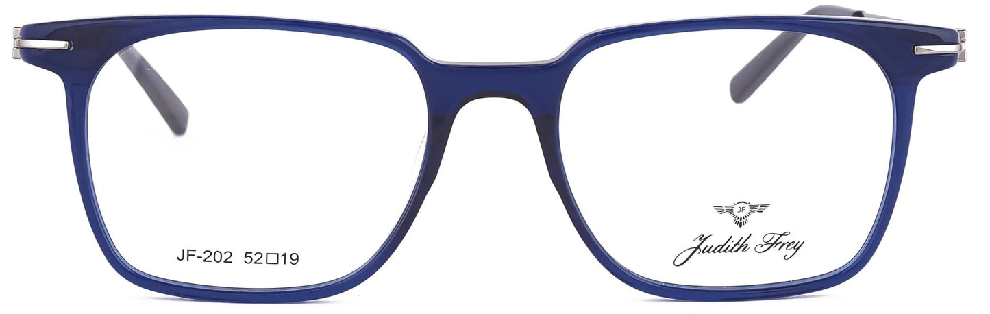 JF202 - C2 - Handmade Bio Acetate - Glacier Blue - glassesbyahana.com