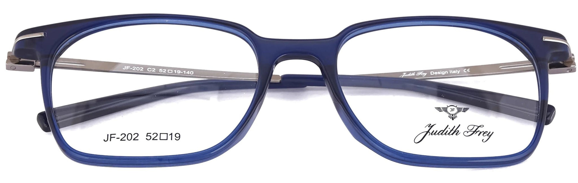 JF202 - C2 - Handmade Bio Acetate - Glacier Blue - glassesbyahana.com