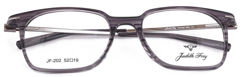 JF202 - C3 - Handmade Bio Acetate - Slate Grey - glassesbyahana.com