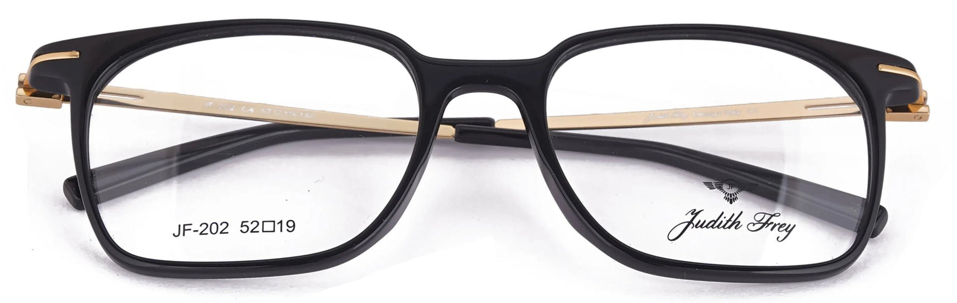JF202 - C4 - Handmade Bio Acetate - Midnight Black - glassesbyahana.com