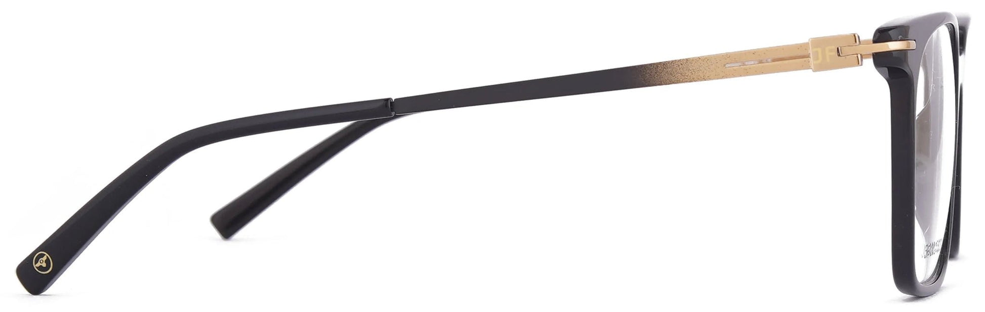 JF202 - C4 - Handmade Bio Acetate - Midnight Black - glassesbyahana.com