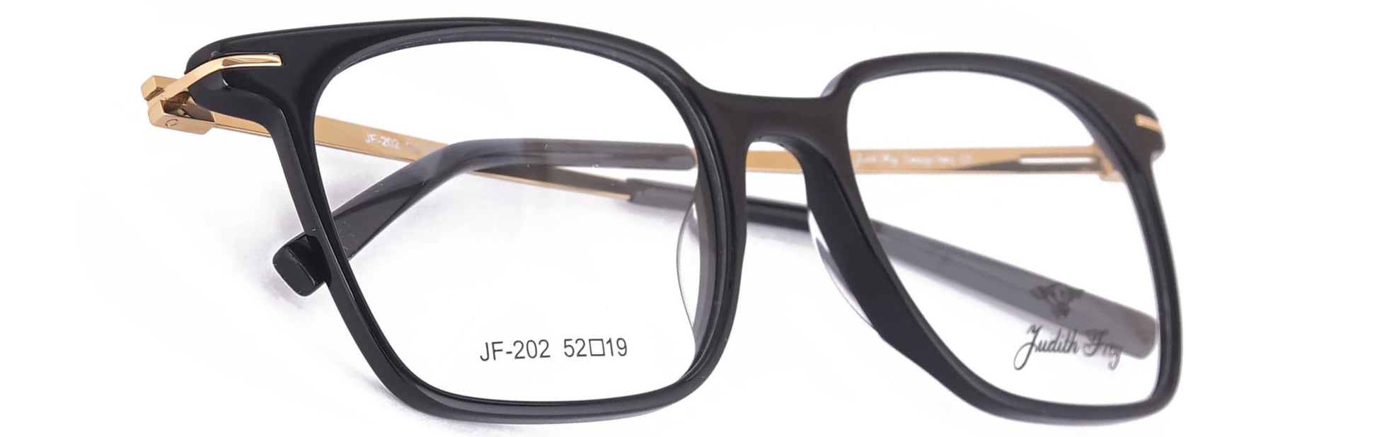 JF202 - C4 - Handmade Bio Acetate - Midnight Black - glassesbyahana.com