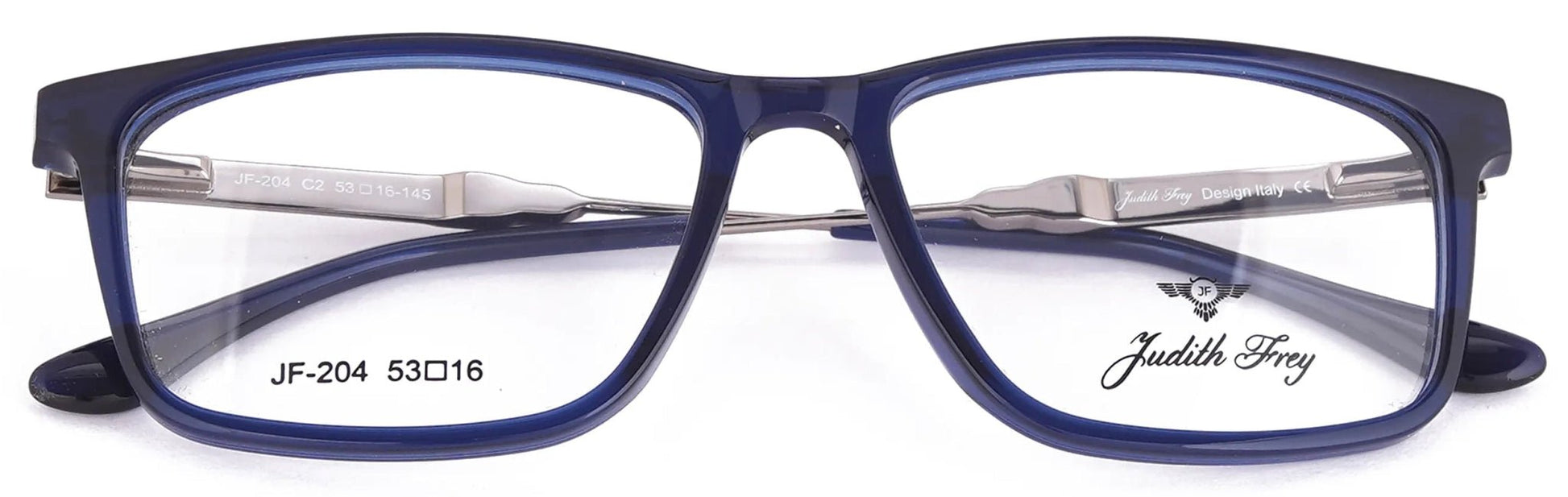 JF204 - C2 - Handmade Bio Acetate - Glacier Blue - glassesbyahana.com
