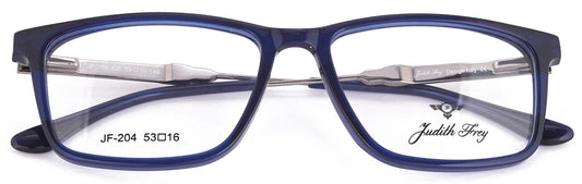 JF204 - C2 - Handmade Bio Acetate - Glacier Blue - glassesbyahana.com