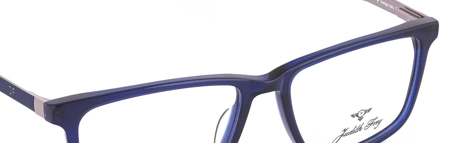 JF204 - C2 - Handmade Bio Acetate - Glacier Blue - glassesbyahana.com