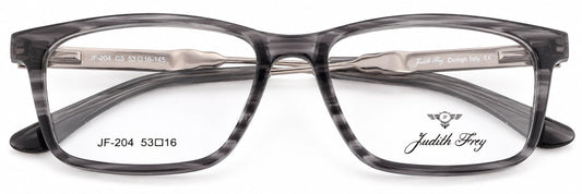JF204-C3-Handmade Bio Acetate-Smokey Grey - glassesbyahana.com