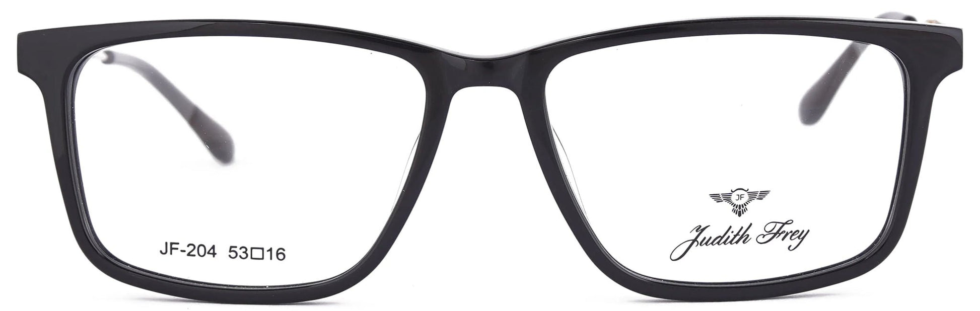 JF204 - C4 - Handmade Bio Acetate - Midnight Black - glassesbyahana.com