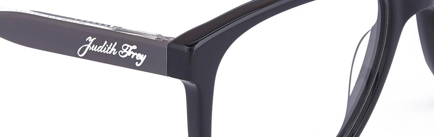 JF206 - C1 - Handmade Bio Acetate - Midnight Black - glassesbyahana.com