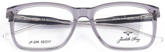 JF206 - C2 - Handmade Bio Acetate - Slate Grey - glassesbyahana.com