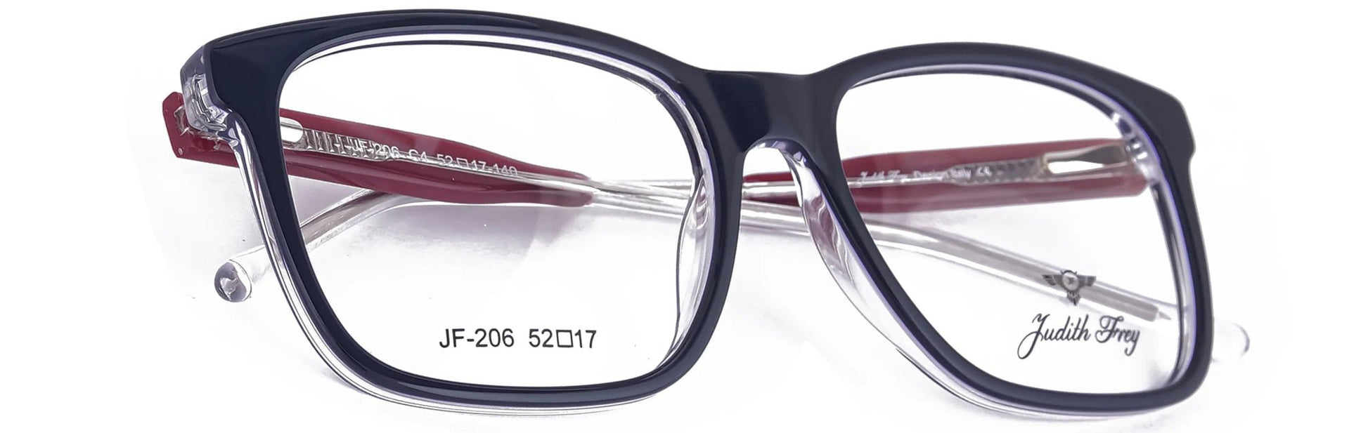 JF206 - C4 - Handmade Bio Acetate - Midnight Black - glassesbyahana.com