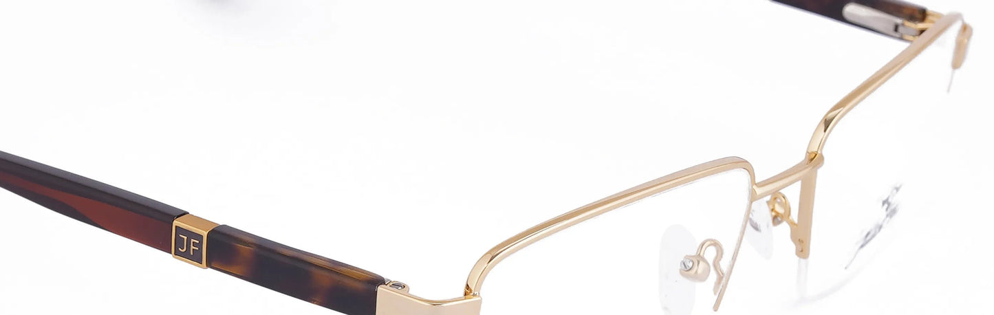 JF207 - C1 - Metal Alloy - Antique Gold - glassesbyahana.com