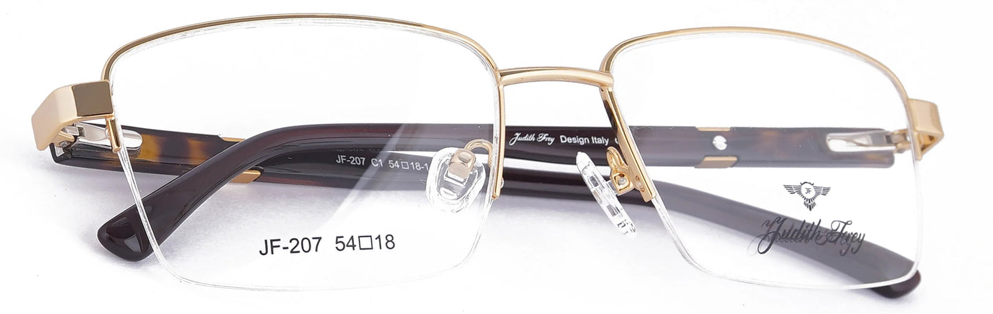 JF207 - C1 - Metal Alloy - Antique Gold - glassesbyahana.com