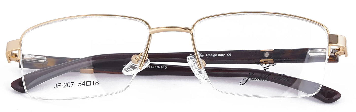 JF207 - C1 - Metal Alloy - Antique Gold - glassesbyahana.com