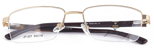 JF207 - C1 - Metal Alloy - Antique Gold - glassesbyahana.com