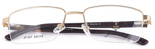 JF207 - C1 - Metal Alloy - Antique Gold - glassesbyahana.com