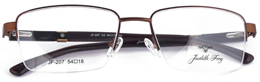 JF207 - C2 - Metal Alloy - Havana Brown - glassesbyahana.com
