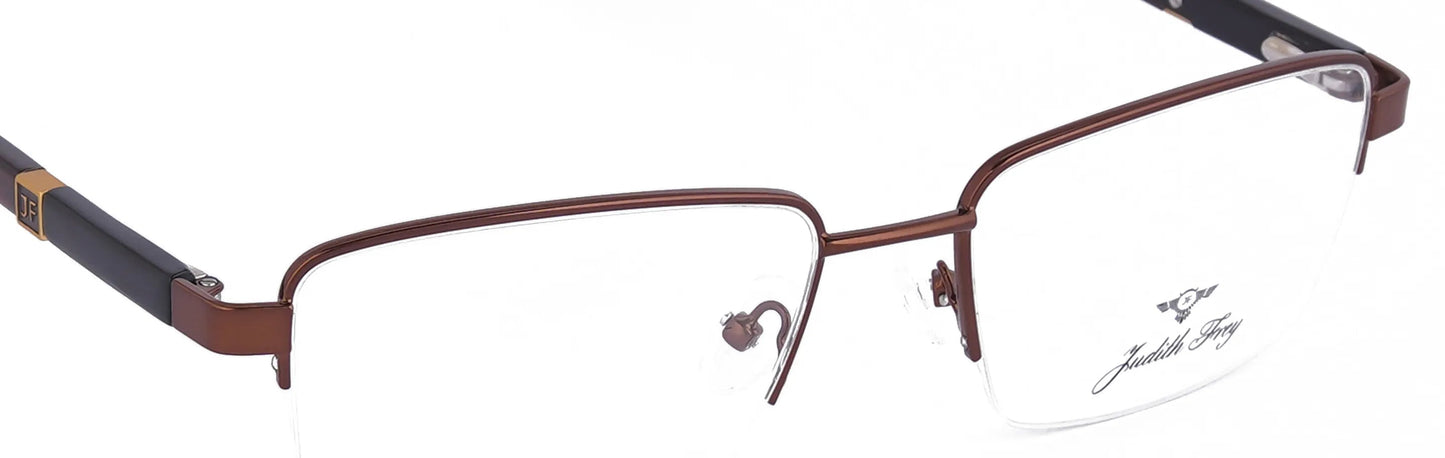JF207 - C2 - Metal Alloy - Havana Brown - glassesbyahana.com