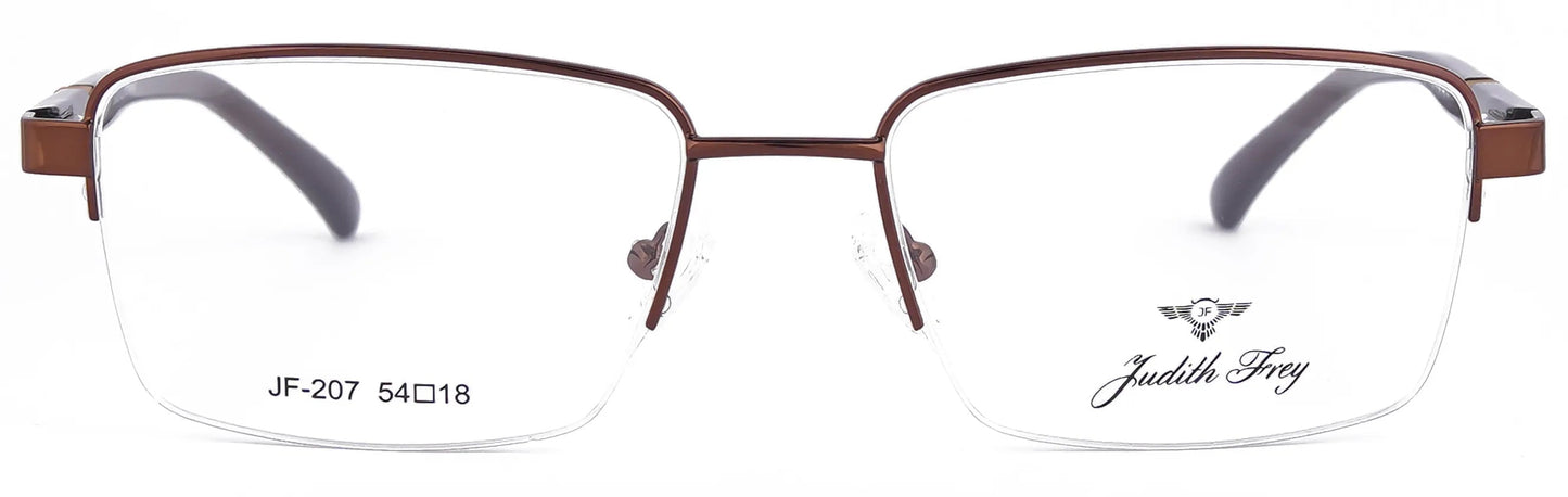 JF207 - C2 - Metal Alloy - Havana Brown - glassesbyahana.com