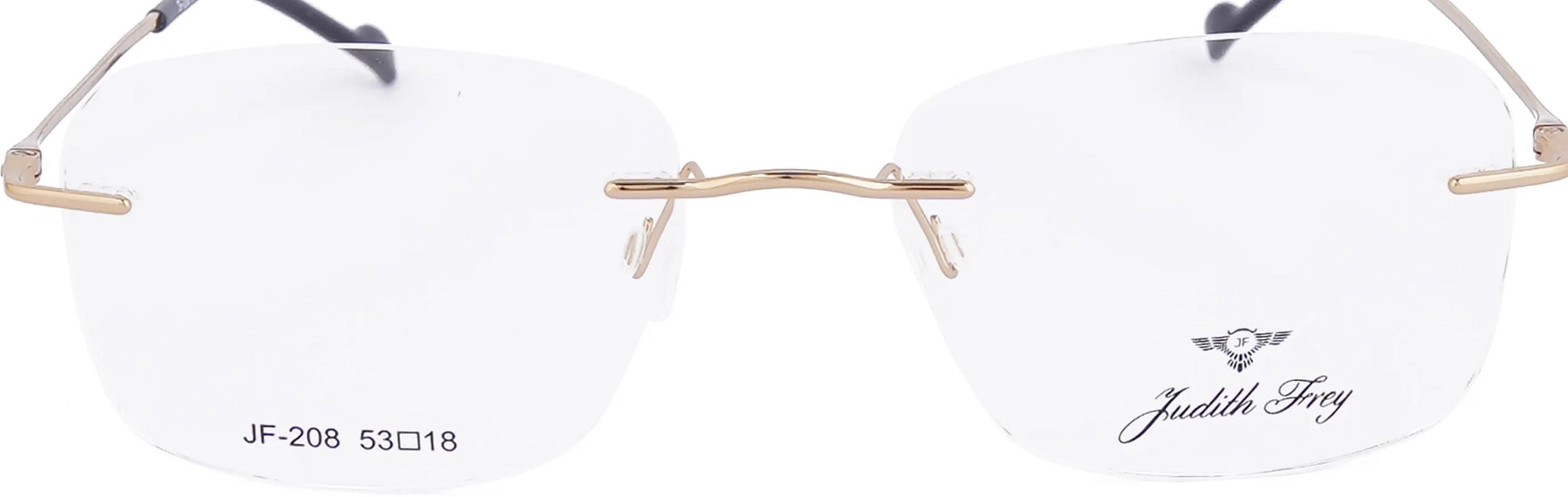 JF208 - C1 - Titanium - Antique Gold - glassesbyahana.com