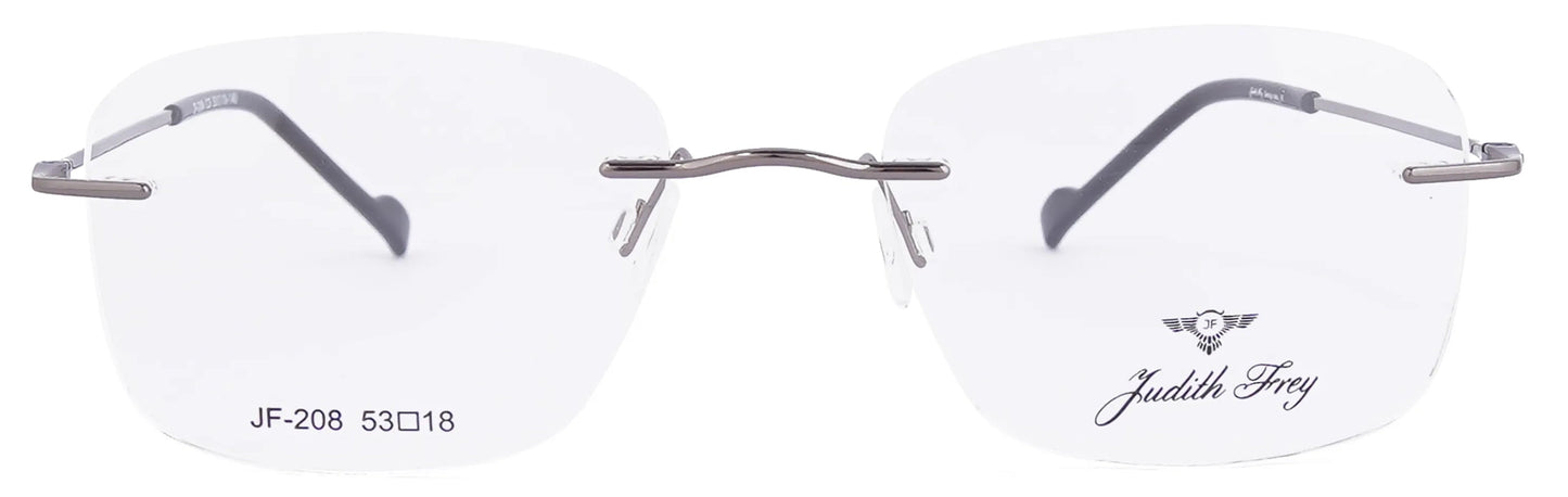 JF208 - C3 - Titanium - Midnight Black - glassesbyahana.com