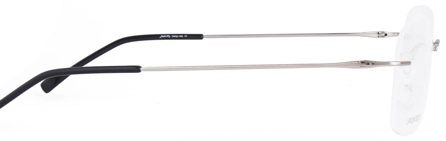 JF208 - C4 - Titanium - Polished Silver - glassesbyahana.com