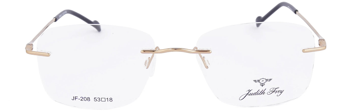 JF2081 - C1 - Titanium - Antique Gold - glassesbyahana.com