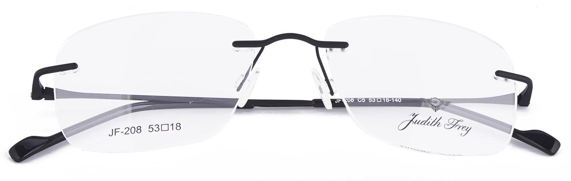 JF2081 - C5 - Titanium - Midnight Black - glassesbyahana.com