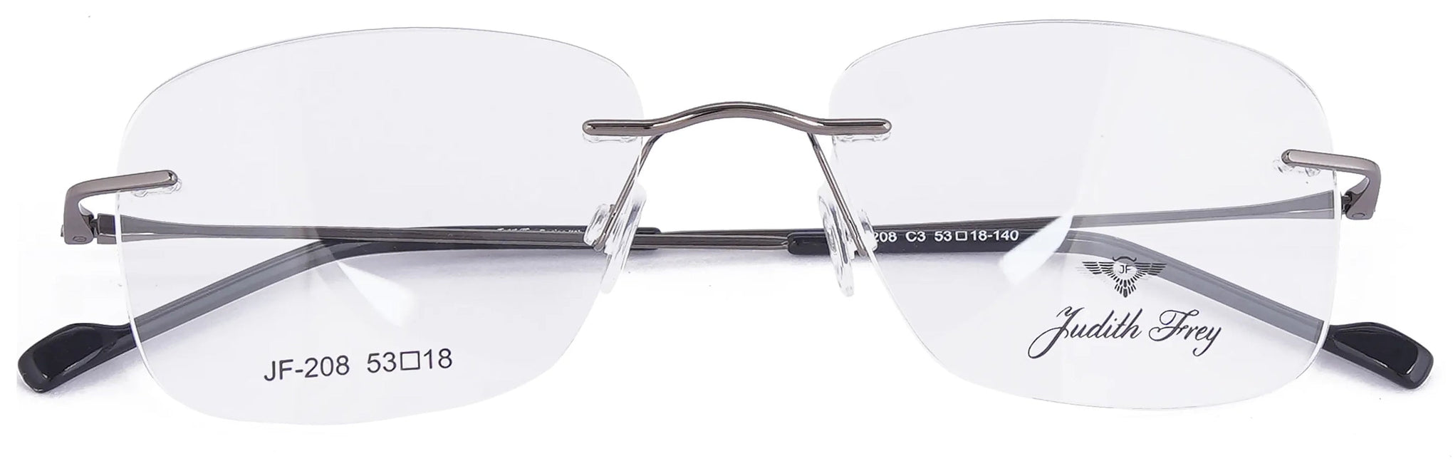 JF2082 - C3 - Titanium - Midnight Black - glassesbyahana.com