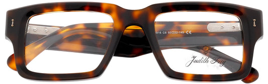 JF25916-C6-Handmade Bio Acetate-Tortoiseshell - glassesbyahana.com