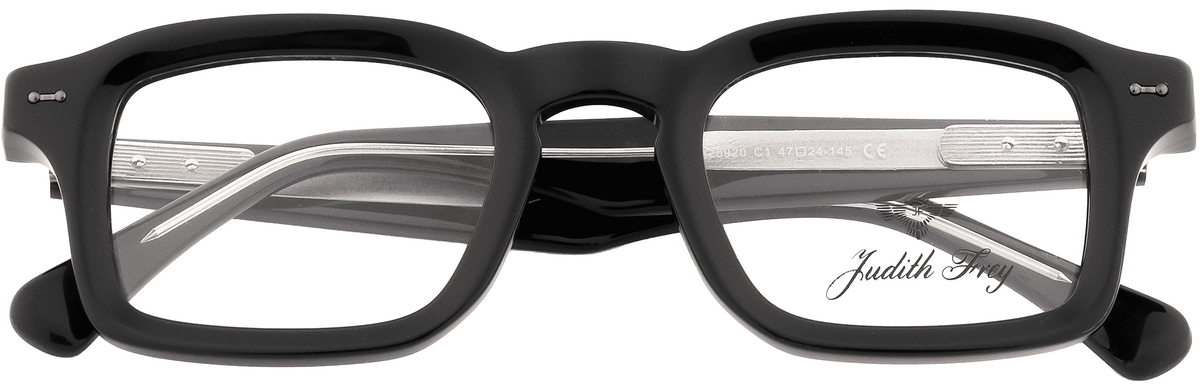 JF25920-C1-Handmade Bio-Acetate-Midnight Black - glassesbyahana.com
