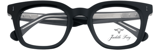 JF25923-C1-Handmade Bio Acetate-Midnight Black - glassesbyahana.com