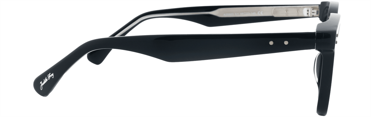 JF25923-C1-Handmade Bio Acetate-Midnight Black - glassesbyahana.com