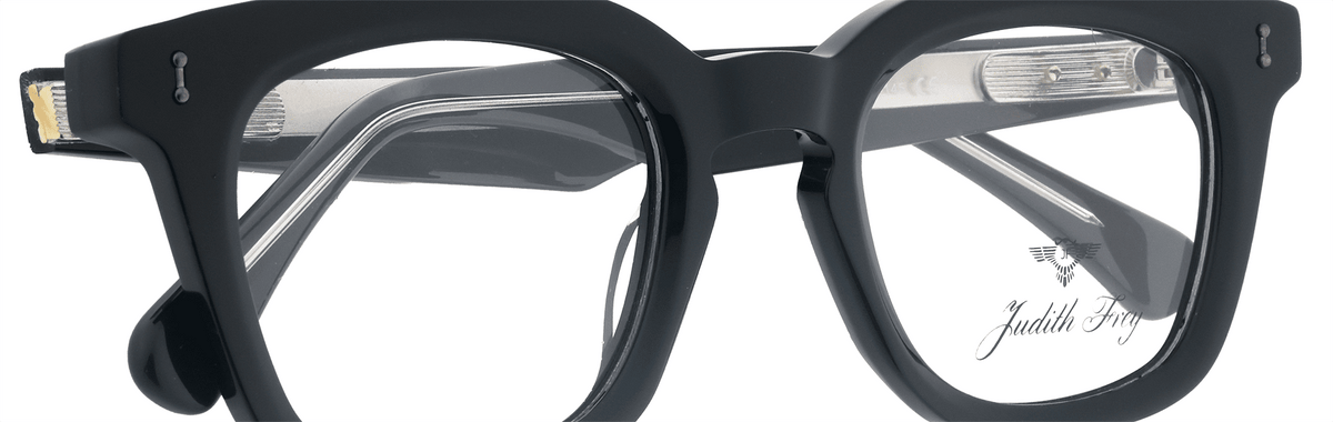JF25923-C1-Handmade Bio Acetate-Midnight Black - glassesbyahana.com
