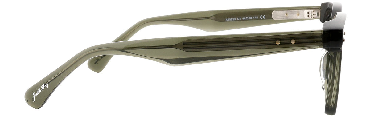 JF25923-C2-Handmade Bio Acetate-Olive Green - glassesbyahana.com
