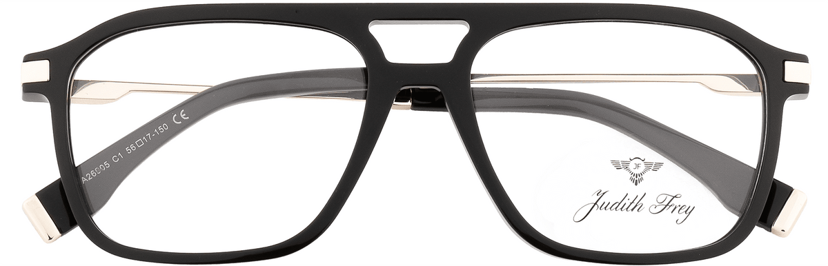 JF26905-C1-Handmade Bio-Acetate-Midnight Black - glassesbyahana.com