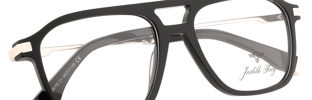 JF26905-C1-Handmade Bio-Acetate-Midnight Black - glassesbyahana.com