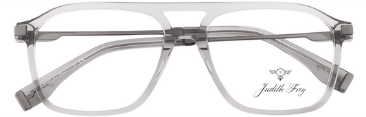JF26905-C3-Handmade Bio-Acetate-Translucent Grey - glassesbyahana.com