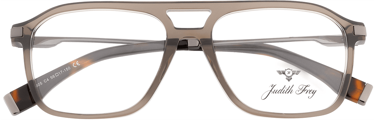 JF26905-C4-Handmade Bio-Acetate-Smokey Grey - glassesbyahana.com