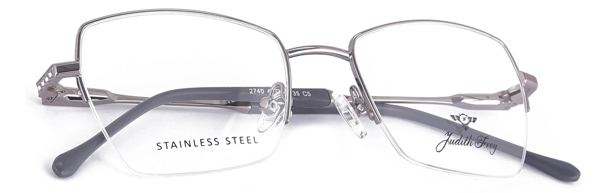 JF2740 - C5 - Metal Alloy - Polished Silver - glassesbyahana.com