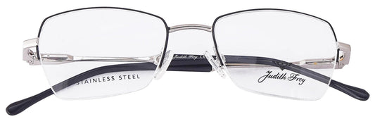 JF2740 - C6 - Metal Alloy - Polished Silver - glassesbyahana.com