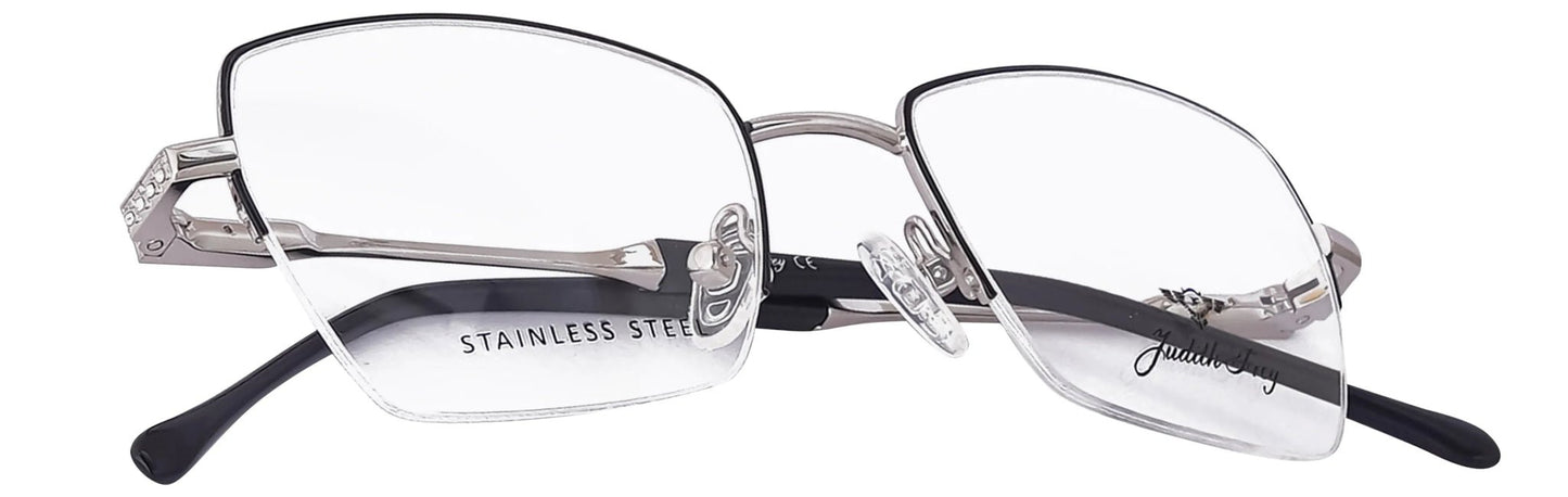 JF2740 - C6 - Metal Alloy - Polished Silver - glassesbyahana.com